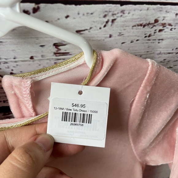 Mudpie // NEW with tag Girls Dress with Tutu and Bow Details - Picture 2 of 5